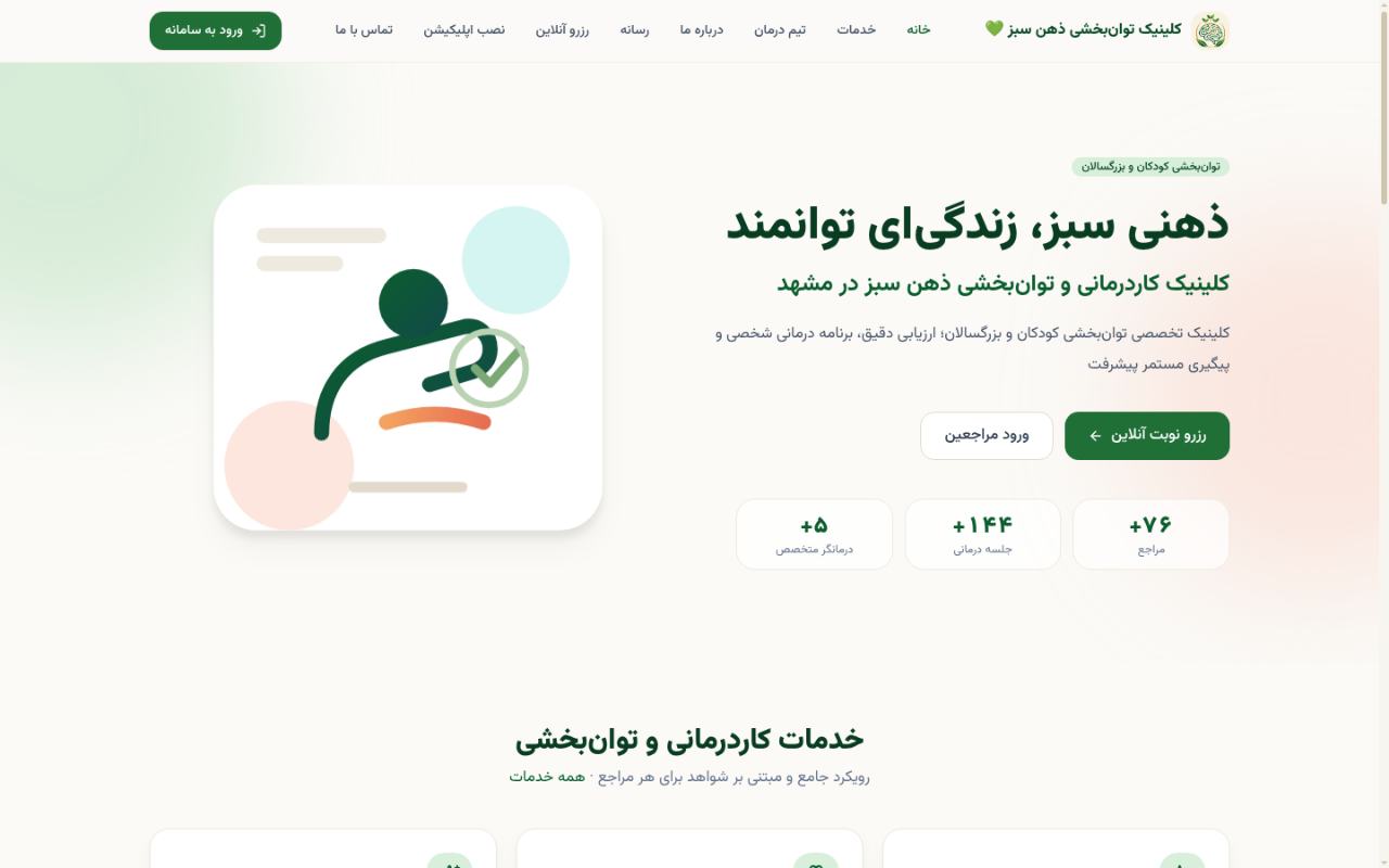 کلینیک ذهن سبز، نسخهٔ دسکتاپ